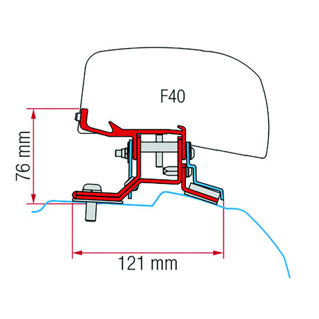 KIT FORD CUSTOM L2 EMPATTEMENT LONG