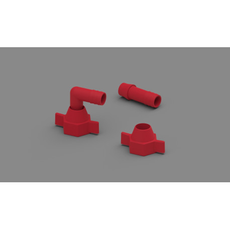 KIT RACCORD ROUGE AQUA F