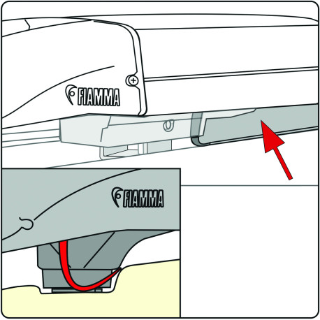 KIT RAIN GUARD F40 VAN CUSTOM L1 RHD