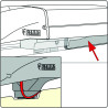 KIT RAIN GUARD F40 VAN CUSTOM L1 RHD