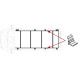 KIT ROOF RAIL D SUPER LONG (2 PATTES)