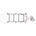 KIT ROOF RAIL D SUPER LONG (2 PATTES)