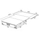 MALLE EGOE NESTBOX NESTBOARD 600 GRIS - COMPLETE SET +