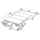 MALLE EGOE NESTBOX TRAMP 250 GRIS COMPLETE SET +