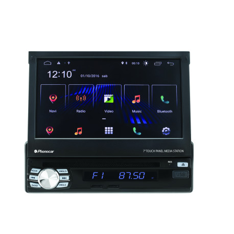 MEDIASTATION ANDROID 7 POUCES ANDROID DAB + LECTEUR CD