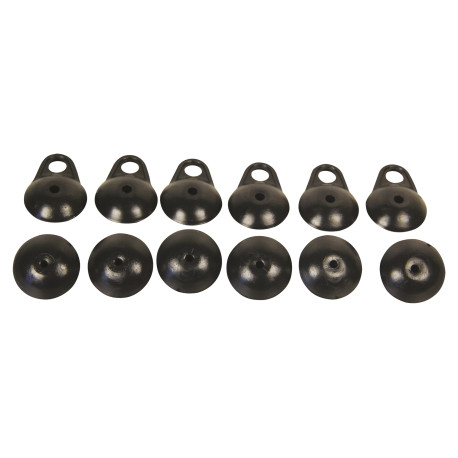 OEILLETS CLIPSABLES POUR TAPIS SOL LOT DE 6