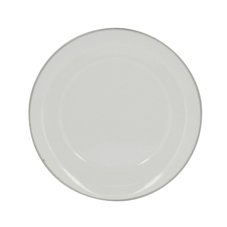 PACK DE 4 ASSIETTES EN ACIER EMAILLE INCASA