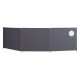 PAREVENT ACRYLIQUE GRIS FONCE 3 PANS