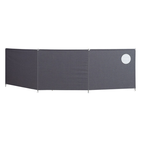 PAREVENT ACRYLIQUE GRIS FONCE 3 PANS