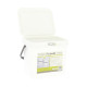 PETITE POUBELLE BLANCHE 7 LITRES INCASA