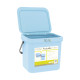 PETITE POUBELLE BLEUE 7 LITRES INCASA