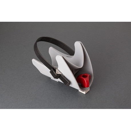 PIECE BLOQUANTE GAUCHE GRIS POUR RAIL