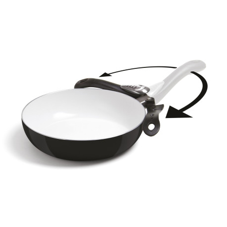 POELE 28 CM CERAMIQUE SPAZIO