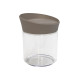 POT HERMETIQUE TRANSPARENT 0,75L