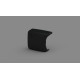 PROTECTION GAUCHE BLACK BARRE DE FIXATION CB