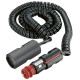 RALLONGE 12V 3m M20/F DIN +20