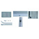RIDEAUX INTER OCCULT FIAT07-2007 - 2 VITRES + DOUBLE PORTES