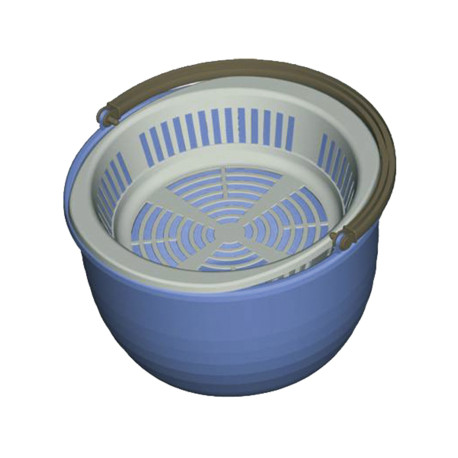 SEAU + EGOUTTOIR MULTIFONCTION 14 L