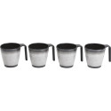 SET 4 MUGS GRANITE