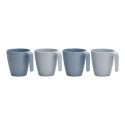 SET DE 4 MUGS NUANCES DE BLEU