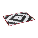 SET DE TABLE 30x40 REVERSIBLE NOIR ET BLANC VINTAGE