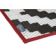 SET DE TABLE 30x40 REVERSIBLE NOIR ET BLANC VINTAGE