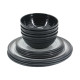 SET VAISSELLE GRANITE 12 PIECES