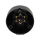 SOCLE 7+1 BROCHES PLAST. ANTI-CRASH