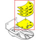SPACER KIT SAFE DOOR BLANC