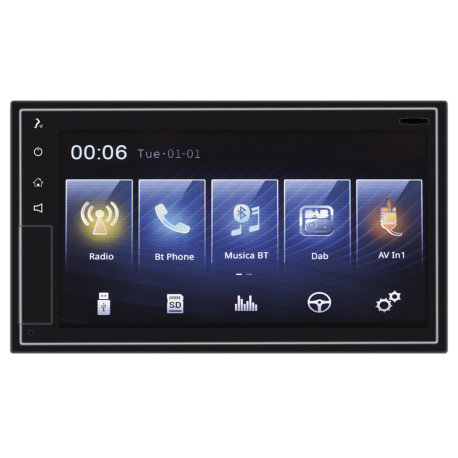 STATION MULTIMEDIA DAB+ 6,75 AFFICHEUR HD ECRAN TACTILE + CADRE DUCATO