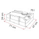 TANK 70L EAUX PROPRES