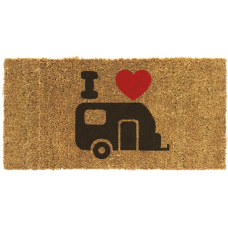 TAPIS COCCO I LOVE CARAVAN 25x50 cm