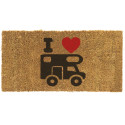 TAPIS COCO I LOVE CAMPING CAR 25x50 cm