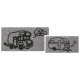 TAPIS DERBY FLOCK CAMPING CAR 25x50 cm