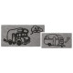 TAPIS DERBY FLOCK CARAVAN 25x50 cm