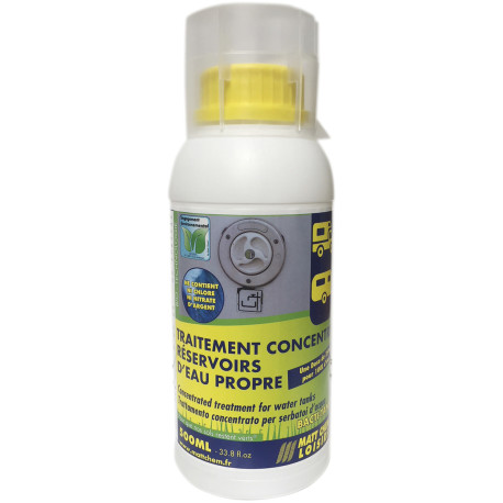 TRAITEMENT POUR RESERVOIR DEAU PROPRE BIDON 500 ML BACTI TANK