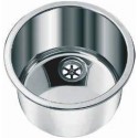 LAVABO ROND EN ACIER Ø INT. 360 mm- Ø EXT. 385 MM - H 180 MM