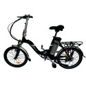 VELO PLIANT ELECTRIQUE KOONEKT 10,4 Ah NOIR