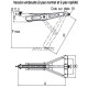VERIN TOLE EMBOUTIE 605 X 280 X 495 MM