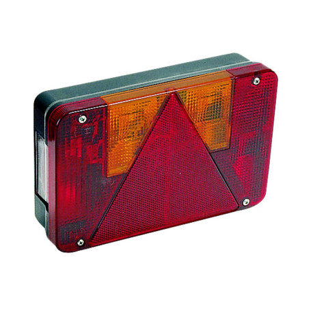 FEU GAUCHE 6 FONCTIONS RACCORDEMENT PAR COSSES PLATES 6.3 MM