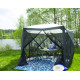 TONNELLE MOUSTIQUAIRE 5 PANS PLIAGE RAPIDE PORTICO 280x280x220