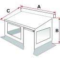 STORE FIAMMA PRIVACY ROOM F65 PANNEAU FRONTAL 20