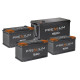 BATTERIE AU LITHIUM LIFEPO4 H190 BLUETOOTH BOITIER DIN TLI PREMIUM 12/104
