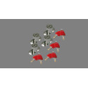 KIT 4 BARILLETS + 8 CLES