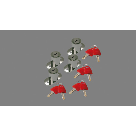 KIT 4 BARILLETS + 8 CLES