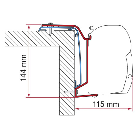ADAPTEUR RAPIDO SERIE S6 686F ≥ 2024 F45 NEW 2024