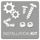 KIT DE MONTAGE PORTE-VELO CARRY BIKE FRAME DUCATO
