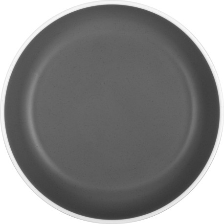 ASSIETTE CREUSE DOLOMIT GRISE Ø 20 CM STONE TOUCH ANTIGLISSE BRUNNER