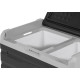 GLACIERE CONGELATEUR A COMPRESSION POLARYS FREEZE 2 ZONES 45 L BRUNNER