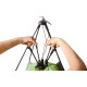 TENTE IGLOO STRATO 2 AUTOMATIQUE VERT ET GRIS 2 PERSONNES BRUNNER